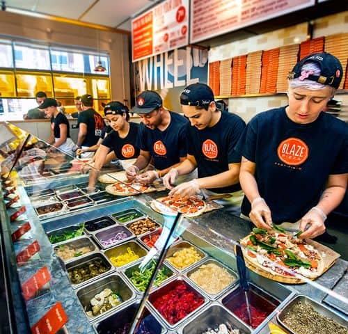 Blaze Pizza Spirit Night